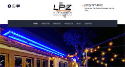 Desktop Screenshot of lpzelectric.com